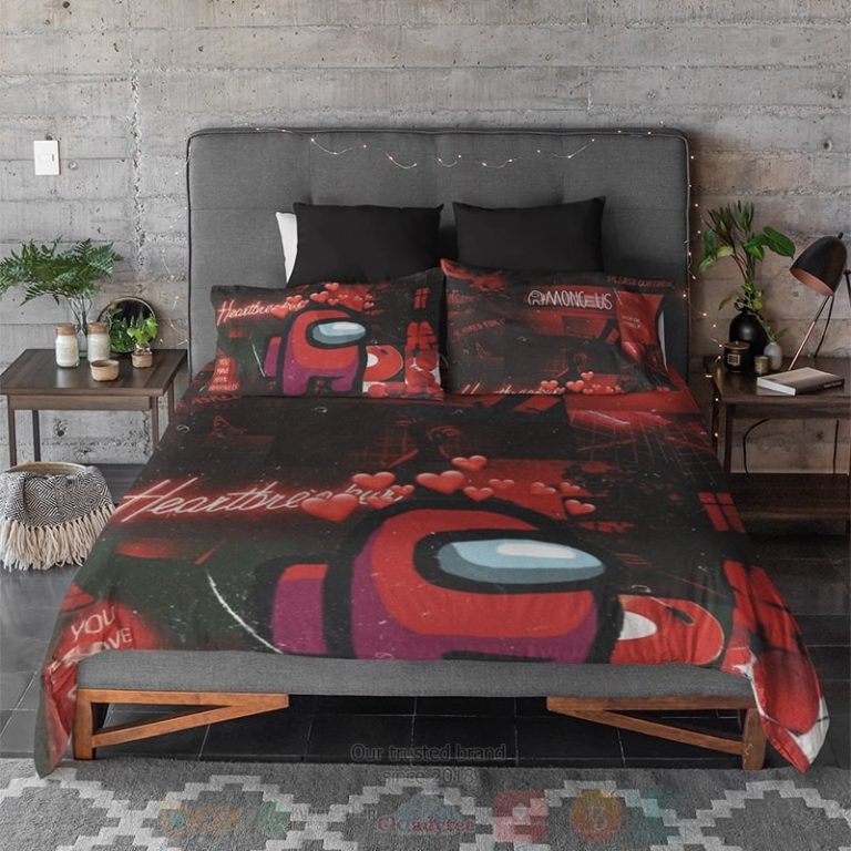Among-Us-Graffiti-Art-Fusion-Gaming-Bedding-Set-2