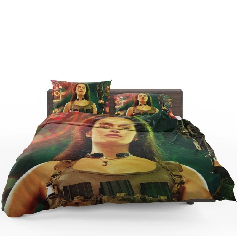 Ana de la Reguera as Maria Cruz in Army of the Dead Movie Bedding Set Ana de la Reguera as Maria Cruz in Army of the Dead Movie Bedding Set