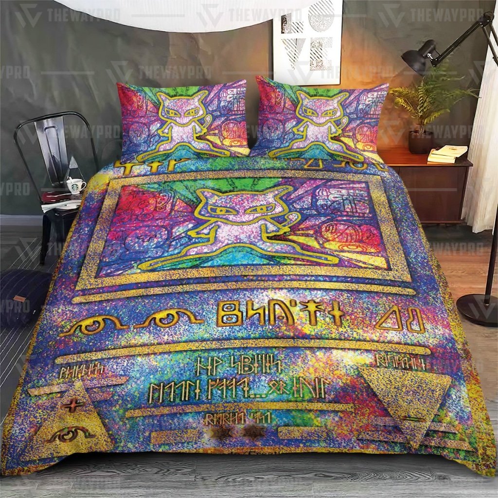 Ancient Mew Holo Pokemon Bedding Set- Limited Edition Ancient Mew Holo Pokemon Bedding Set- Limited Edition