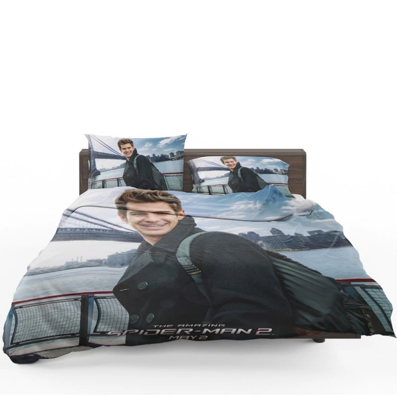 Andrew Garfield in The Amazing Spider-Man 2 Movie Bedding Set Andrew Garfield in The Amazing Spider-Man 2 Movie Bedding Set