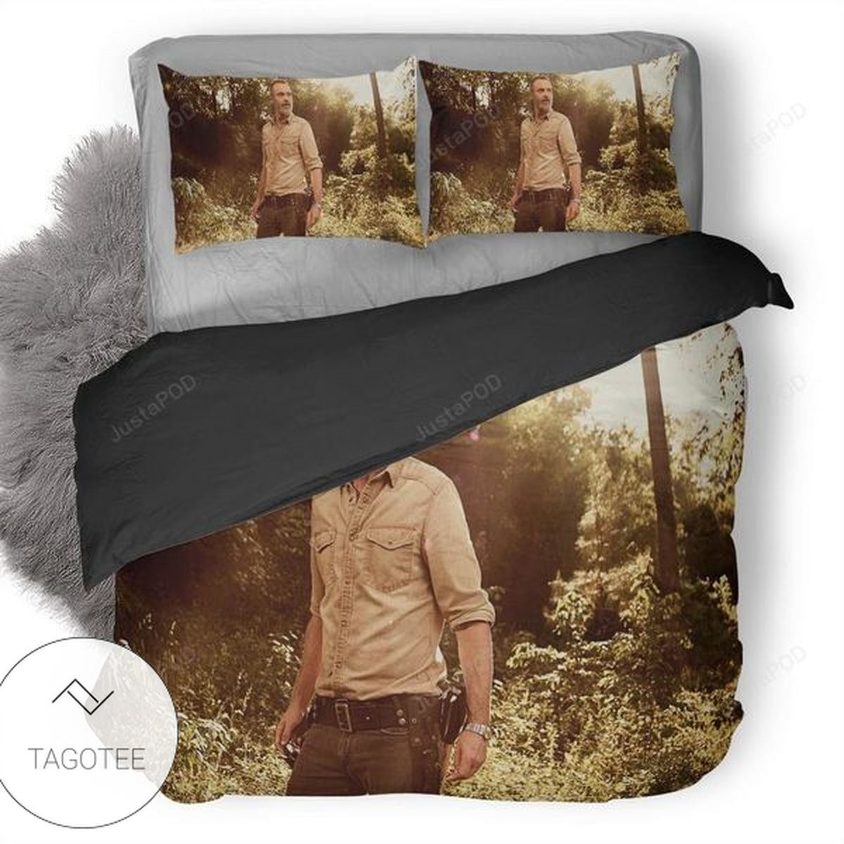 Andrew Lincoln In The Walking Dead Season 9 Bedding Set Andrew Lincoln In The Walking Dead Season 9 Bedding Set
