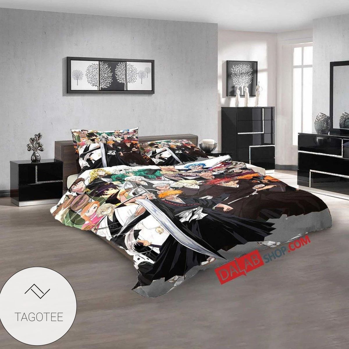 Anime Bleach D 3D Duvet Cover Bedding Sets- Anime Bleach D 3D Duvet Cover Bedding Sets-