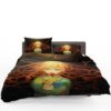 Anime Girl Rose Bedding Set