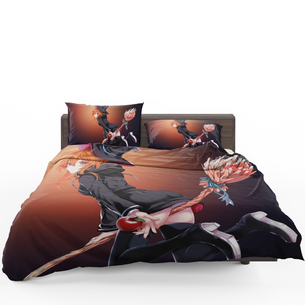 Anime Girl Wich Magic Teen Bedding Set Anime Girl Wich Magic Teen Bedding Set