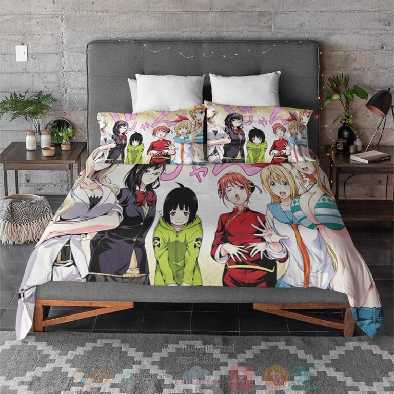 Anime-Girls-Soft-And-Comfortable-Crossover-Bedding-Set-2