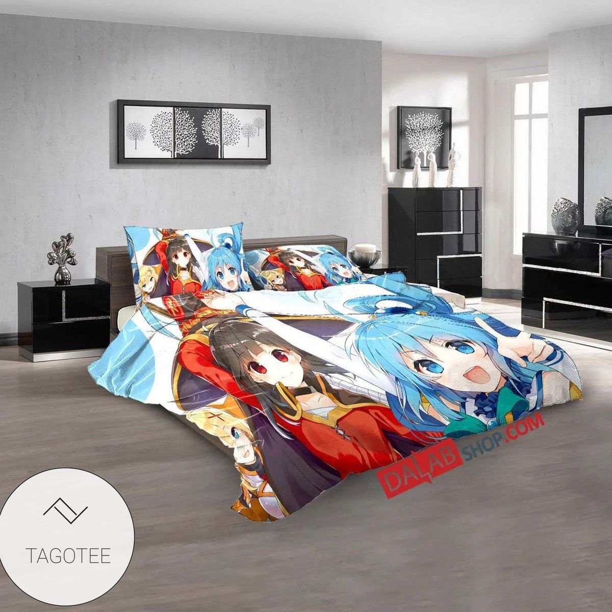 Anime Konosuba Duvet Cover Bedding Sets Anime Konosuba Duvet Cover Bedding Sets