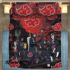 Anime Naruto Shippuden Akatsuki Group Pattern Bedding Set
