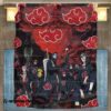Anime Naruto Shippuden Akatsuki Group Pattern Custom Bedding Set