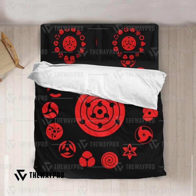 Anime-Naruto-Shippuden-Sharingan-Set-Bedding-Set-2