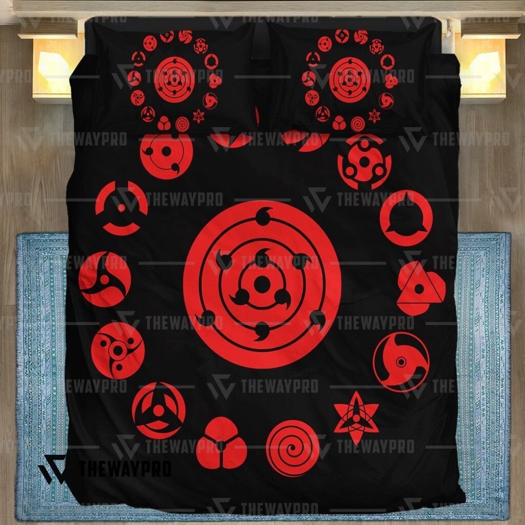 Anime Naruto Shippuden Sharingan Set Bedding Set Anime Naruto Shippuden Sharingan Set Bedding Set