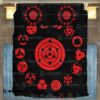Anime Naruto Shippuden Sharingan Set Custom Bedding Set
