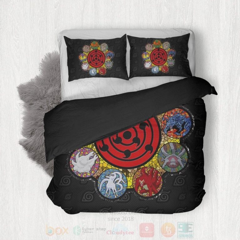 Anime-Naruto-Tailed-Beast-Bedding-Set-1