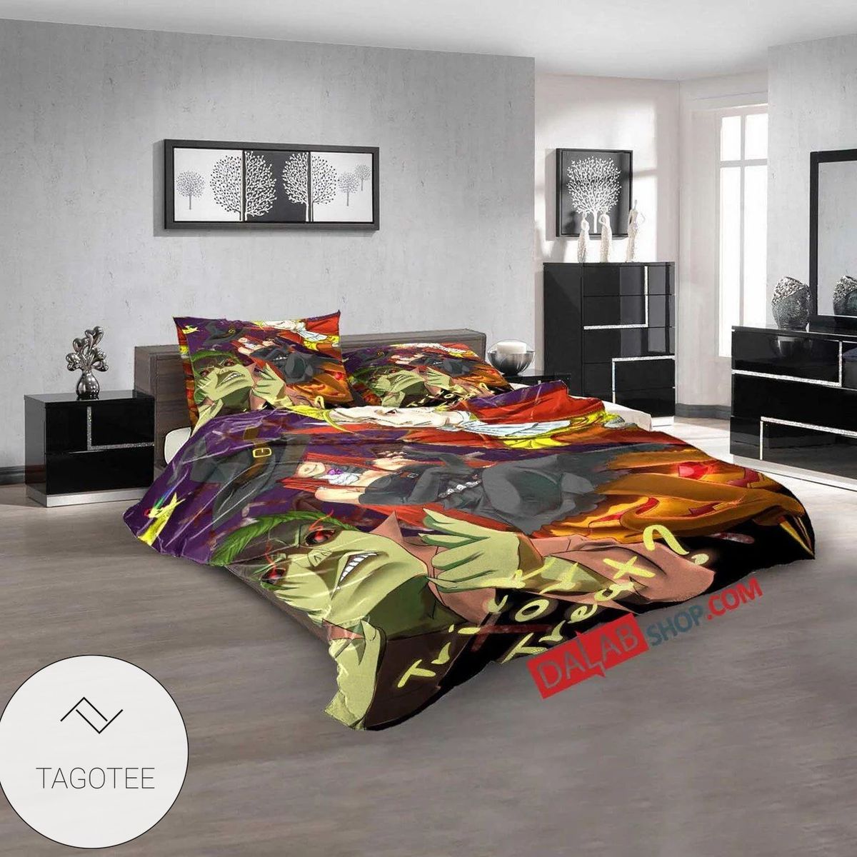 Anime One Outs D 3D Duvet Cover Bedding Set Anime One Outs D 3D Duvet Cover Bedding Set
