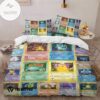 Anime Pokemon 1St Edition Cards Custom Bedding Set