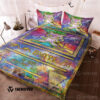 Anime Pokemon Ancient Mew Holo Bedding Set