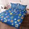 Anime Pokemon Cards And Elements Custom Bedding Set
