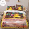 Anime Pokemon Charizard Card Custom Bedding Set