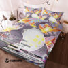 Anime Pokemon Charizard Vmax Cards Bedding Set