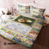 Anime Pokemon Eevee Cards Bedding Set