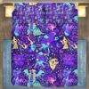 Anime Pokemon Ghost Seamless Pattern Custom Bedding Set