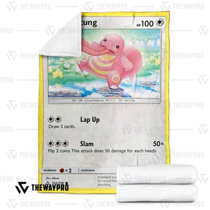 Anime Pokemon Lickitung Bedding Set Quilt Blanket Anime Pokemon Lickitung Bedding Set Quilt Blanket