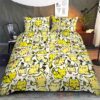 Anime Pokemon Pikachu Pattern Custom Bedding Set