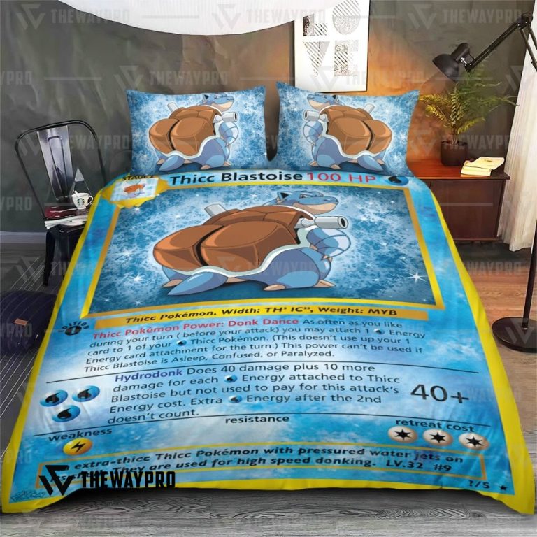 Anime-Pokemon-Thicc-Blastoise-Bedding-Set-2