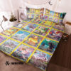 Anime Pokemon Vmax Cards Custom Bedding Set