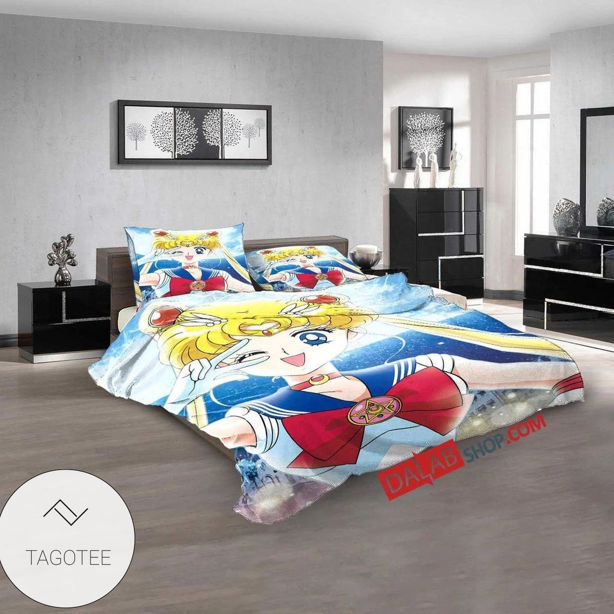 Anime Sailor Moon D 3D Duvet Cover Bedroom Sets Bedding Sets Anime Sailor Moon D 3D Duvet Cover Bedroom Sets Bedding Sets