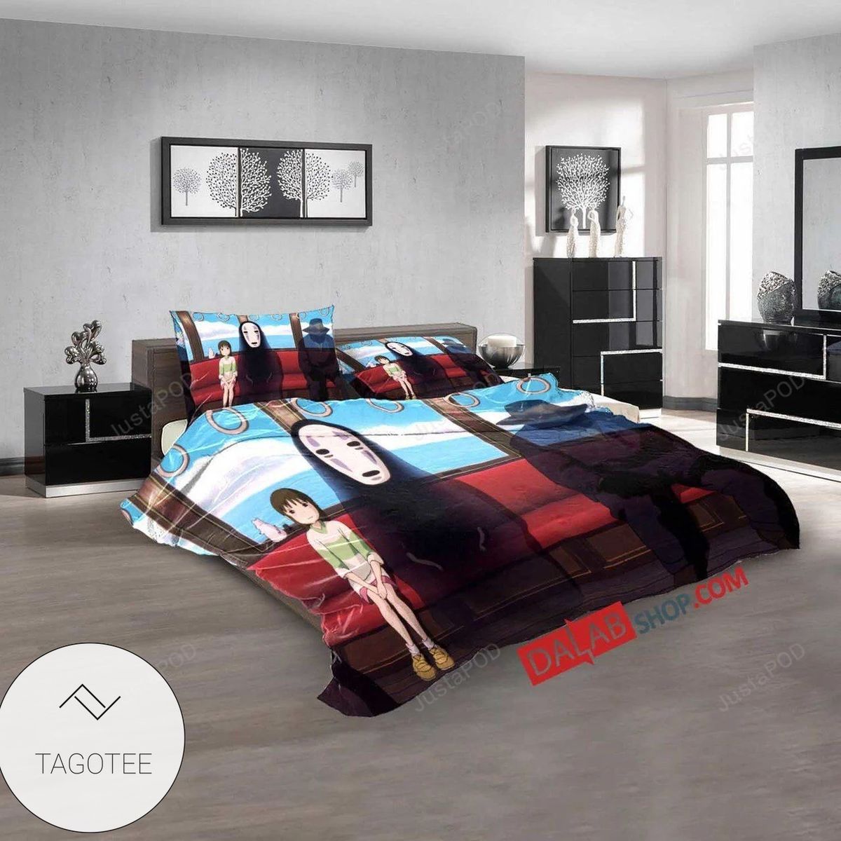 Anime Spirited Away N 3D Duvet Cover Bedroom Sets Bedding Sets Anime Spirited Away N 3D Duvet Cover Bedroom Sets Bedding Sets