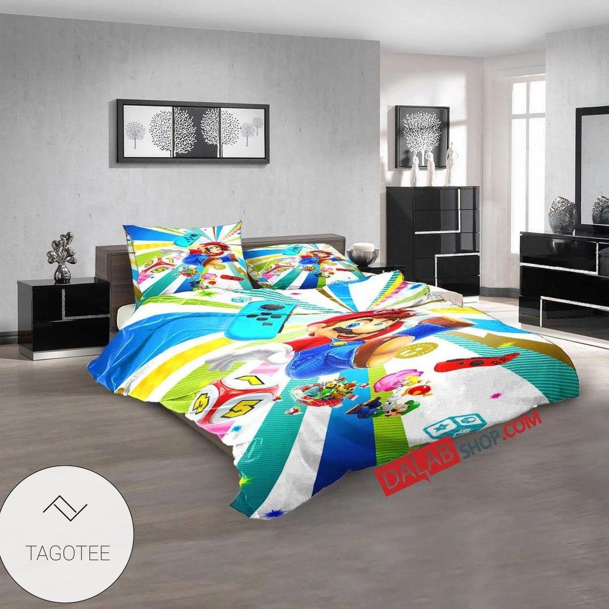 Anime Super Mario D 3D Duvet Cover Bedroom Sets Bedding Sets Anime Super Mario D 3D Duvet Cover Bedroom Sets Bedding Sets