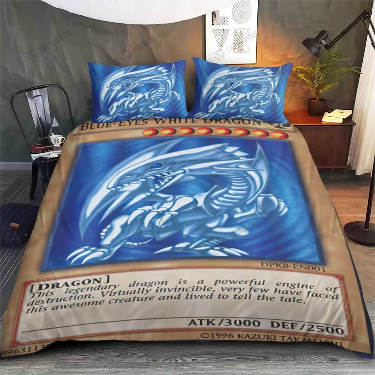Anime-Ygo-Blue-Eyes-White-Dragon-Bedding-Set-2
