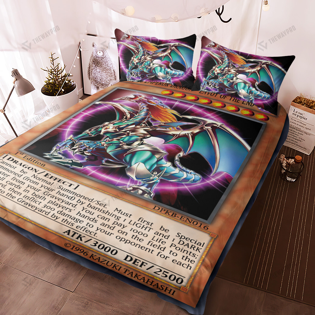 Anime Ygo Chaos Emperor Dragon Envoy Of The End Bedding Set Anime Ygo Chaos Emperor Dragon Envoy Of The End Bedding Set