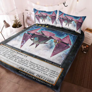 Anime Ygo Number 16 Shock Master Bedding Set