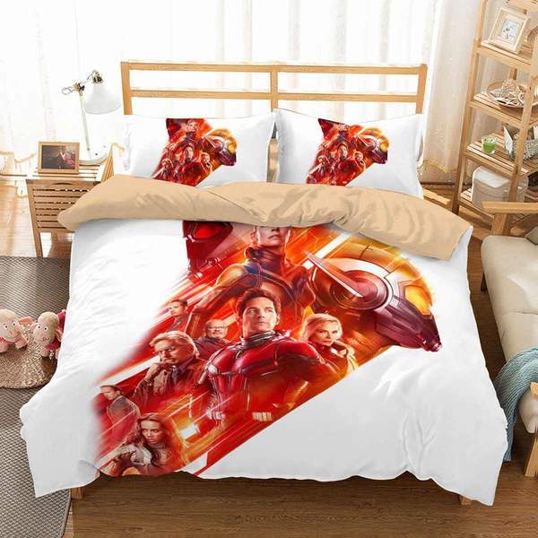 Ant Man And The Wasp 2 Duvet Cover and Pillowcase Set Bedding Set Ant Man And The Wasp 2 Duvet Cover and Pillowcase Set Bedding Set
