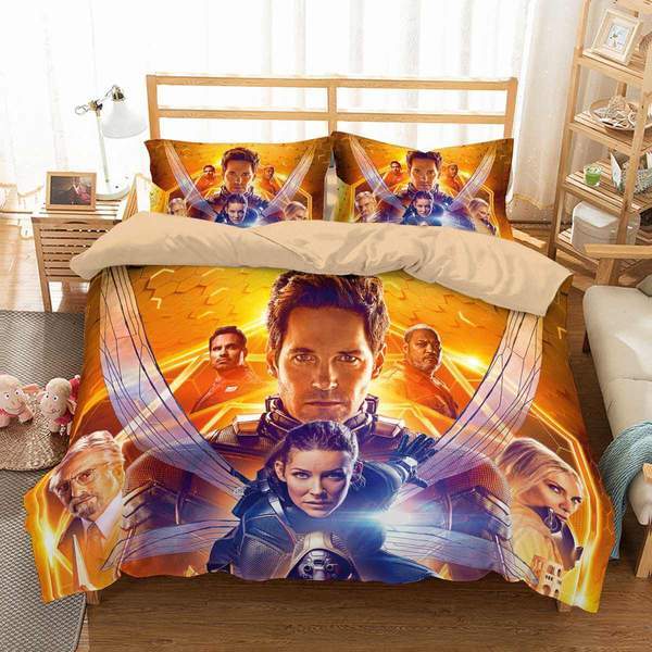 Ant Man And The Wasp 5 Duvet Cover and Pillowcase Set Bedding Set Ant Man And The Wasp 5 Duvet Cover and Pillowcase Set Bedding Set