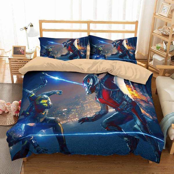 Ant Man And The Wasp Duvet Cover and Pillowcase Set Bedding Set 620 Ant Man And The Wasp Duvet Cover and Pillowcase Set Bedding Set 620