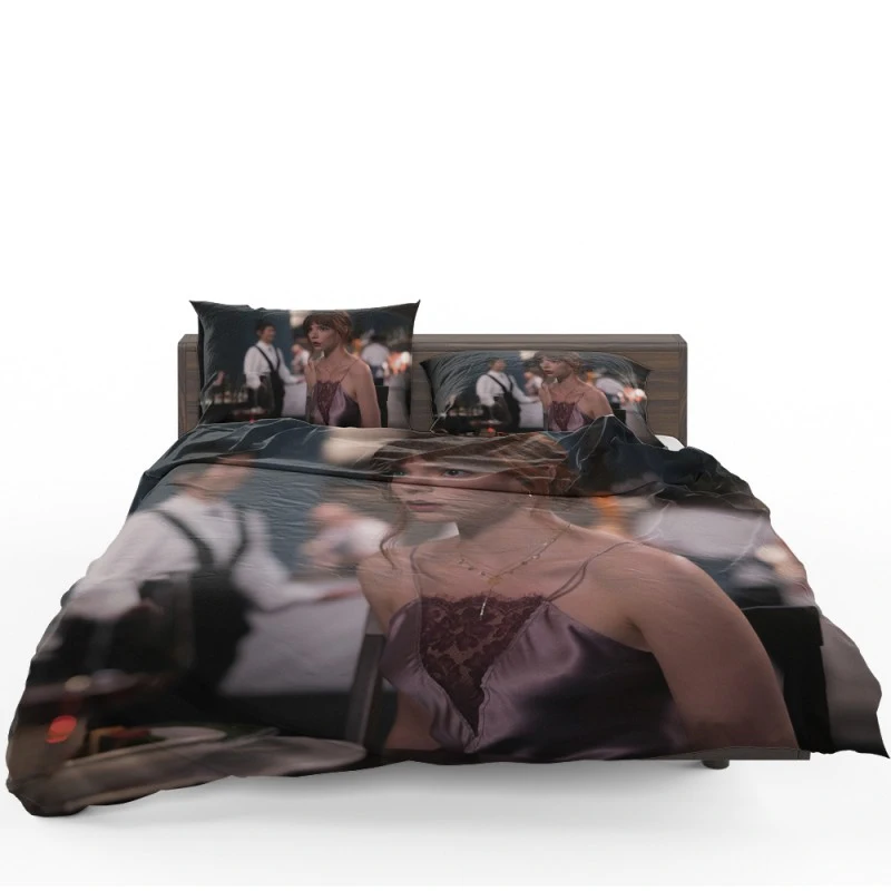Anya Taylor-Joy in The Menu Movie Bedding Set Anya Taylor-Joy in The Menu Movie Bedding Set