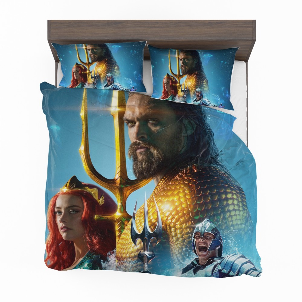 Aquaman-Movie-Amber-Heard-Jason-Momoa-Mera-DC-Comics-Bedding-Set-1