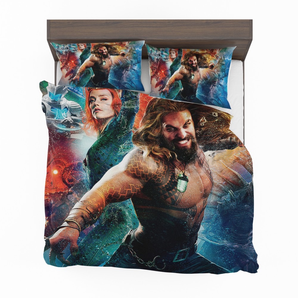 Aquaman-Movie-Amber-Heard-Jason-Momoa-Mera-DC-Universe-Bedding-Set-1