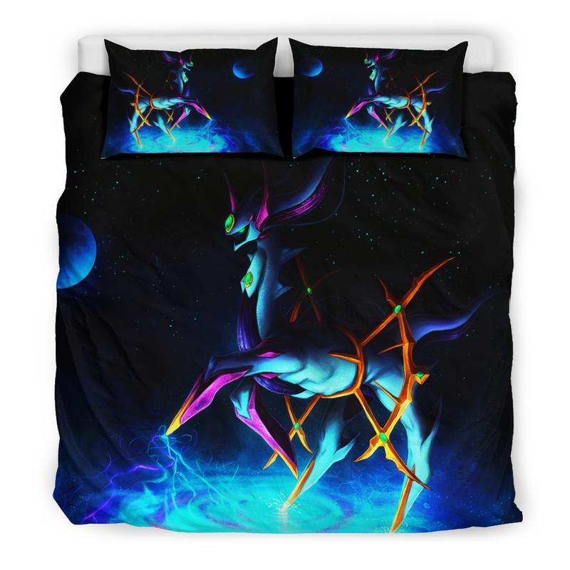 Arceus Pokemon Duvet Cover and Pillowcase Set Bedding Set Arceus Pokemon Duvet Cover and Pillowcase Set Bedding Set