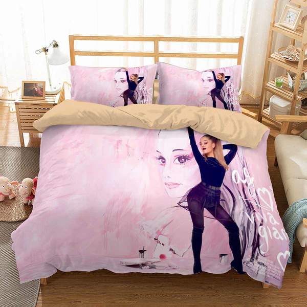 Ariana Grande Duvet Cover and Pillowcase Set Bedding Set 740 Ariana Grande Duvet Cover and Pillowcase Set Bedding Set 740