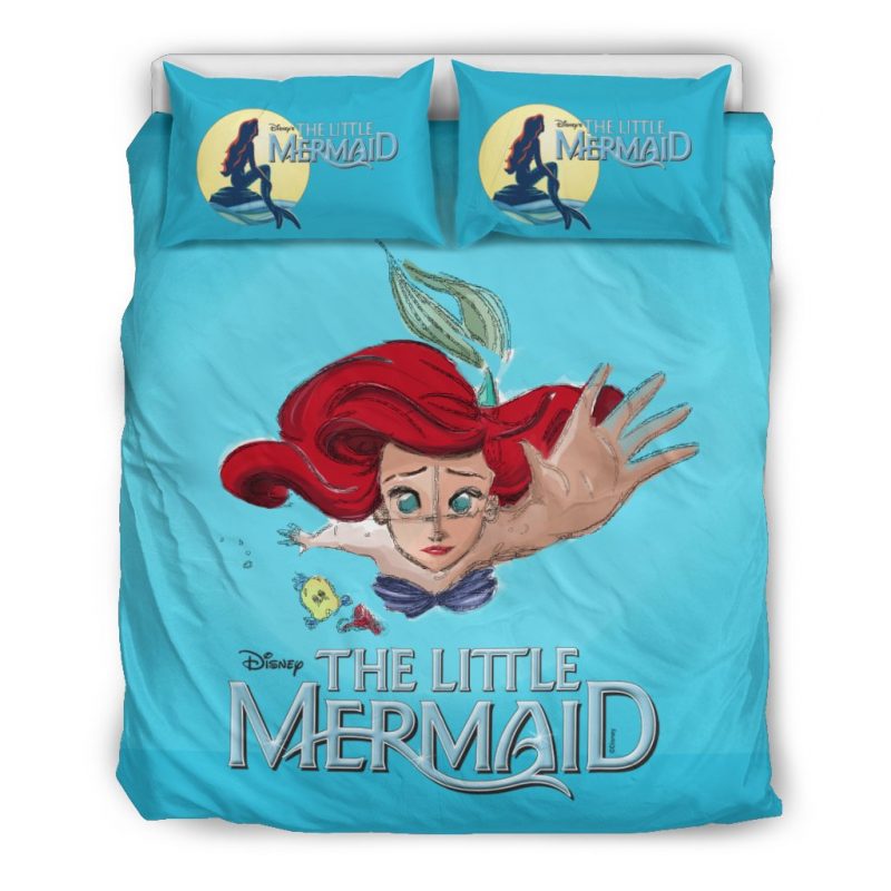 Ariel Disney 2225 Duvet Cover and Pillowcase Set Bedding Set Ariel Disney 2225 Duvet Cover and Pillowcase Set Bedding Set