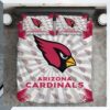 Arizona Cardinals Duvet Cover Pillow Cases Quilt Bedding Set- Limited Edition