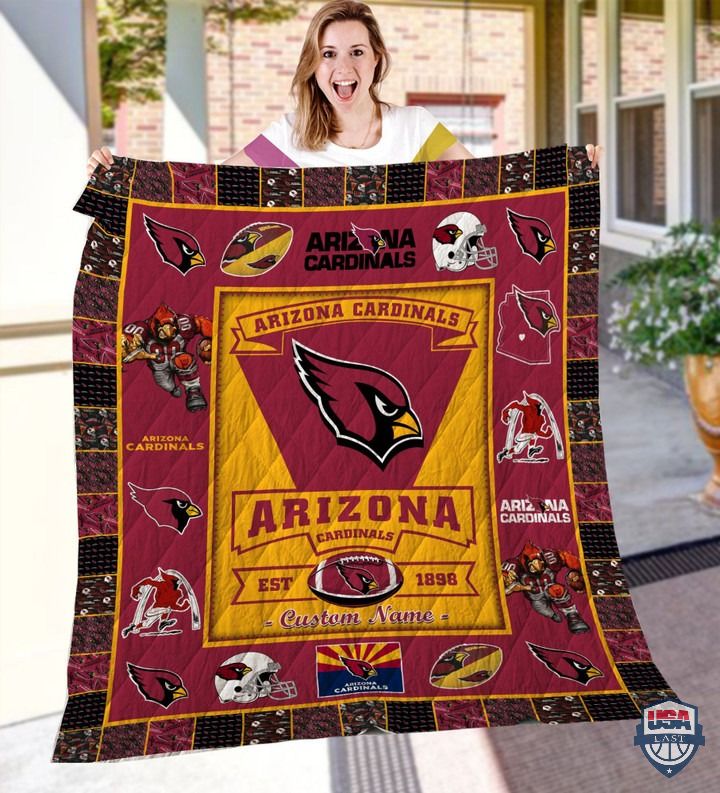 Arizona Cardinals Nfl Logo History Personalized Bedding Set Arizona Cardinals Nfl Logo History Personalized Bedding Set