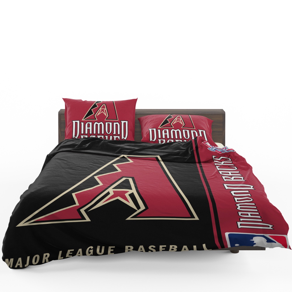 Arizona Diamondbacks MLB Baseball National League Bedding Set Arizona Diamondbacks MLB Baseball National League Bedding Set