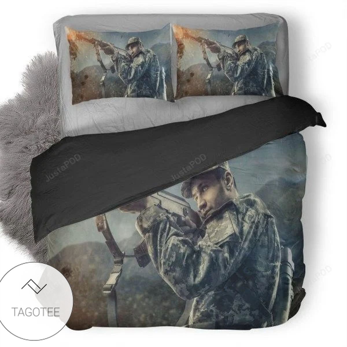Army Man With Gun Bedding Set Army Man With Gun Bedding Set