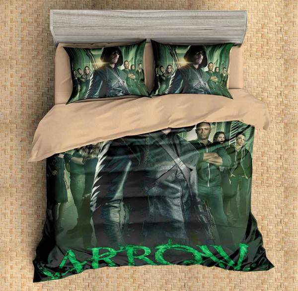 Arrow 3 Duvet Cover and Pillowcase Set Bedding Set Arrow 3 Duvet Cover and Pillowcase Set Bedding Set