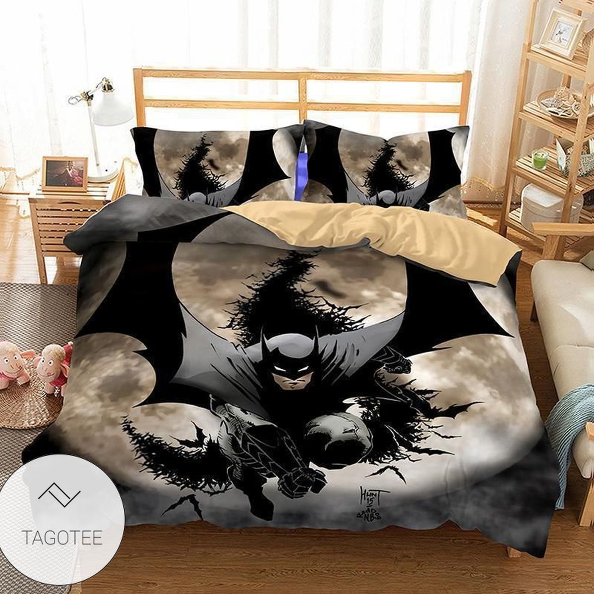 Art Bed Sets Dc Batman Patterns Duvet Cover Bedding Set- Art Bed Sets Dc Batman Patterns Duvet Cover Bedding Set-