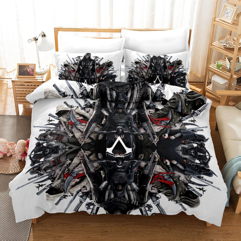 Assassin Duvet Cover and Pillowcase Set Bedding Set Assassin Duvet Cover and Pillowcase Set Bedding Set